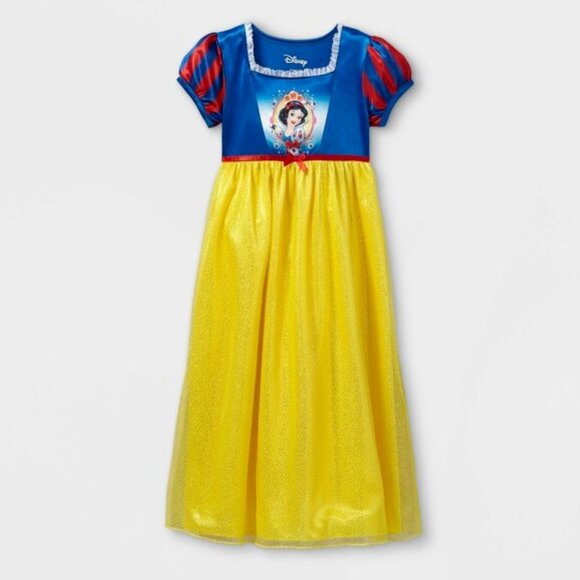 Toddler Girls' Snow White Pajama Disney Princess Fantasy Nightgown - 4T - Picture 1 of 4